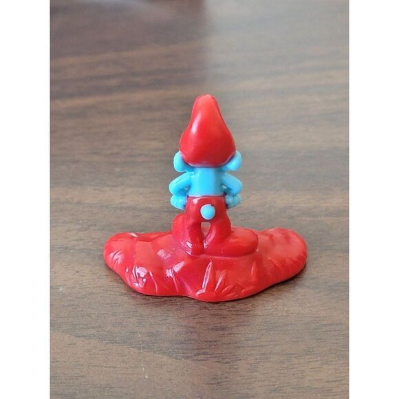 McDonald's 2017 peyo Papa Smurf toy figure - Picture 3 of 4